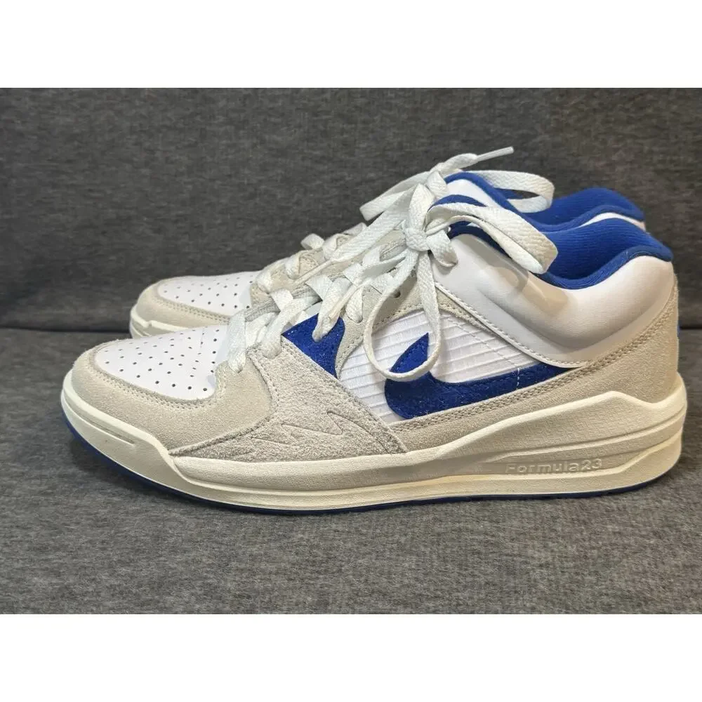 Jordan Stadium 90 'White Game Royal' Grey DX4397-104 Retro Air - Men's Size 8.5